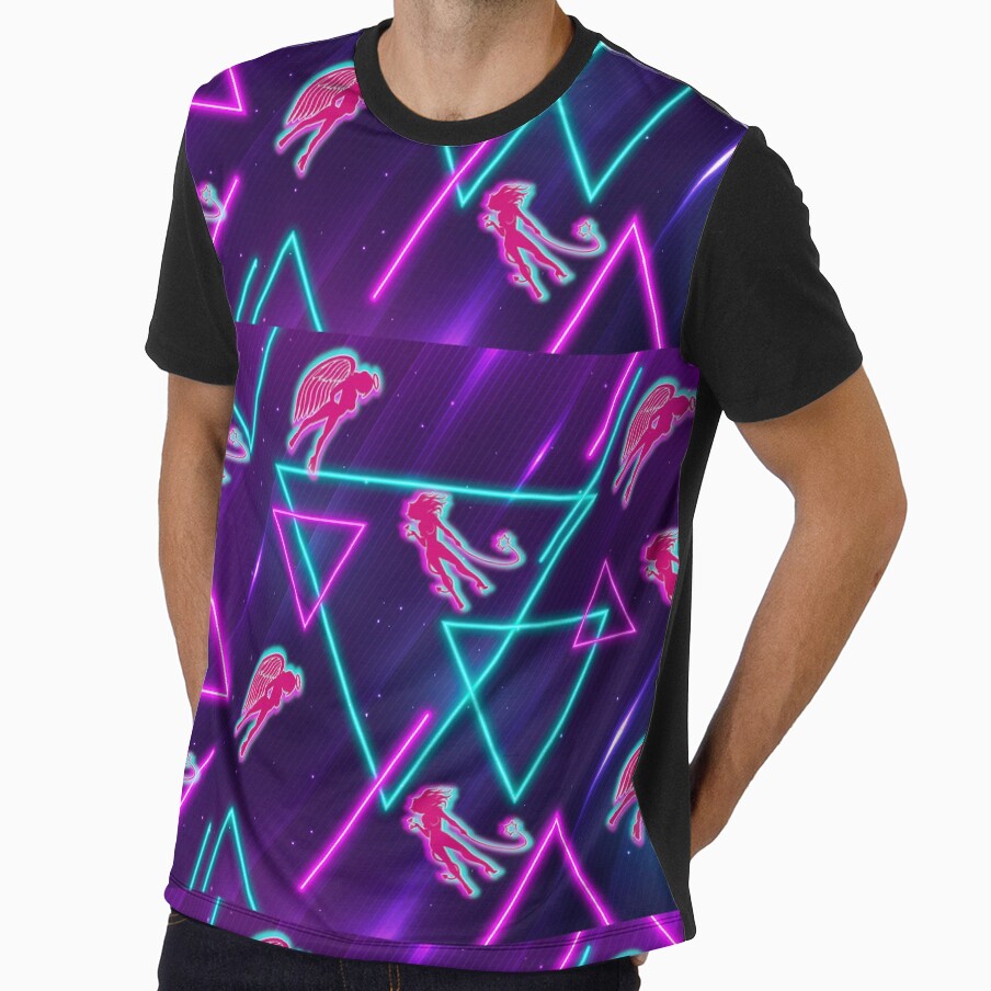 Futuristic Angel Devil Festival Drip by FestDrip