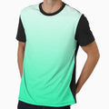 White and Teal Gradient by JABG-01