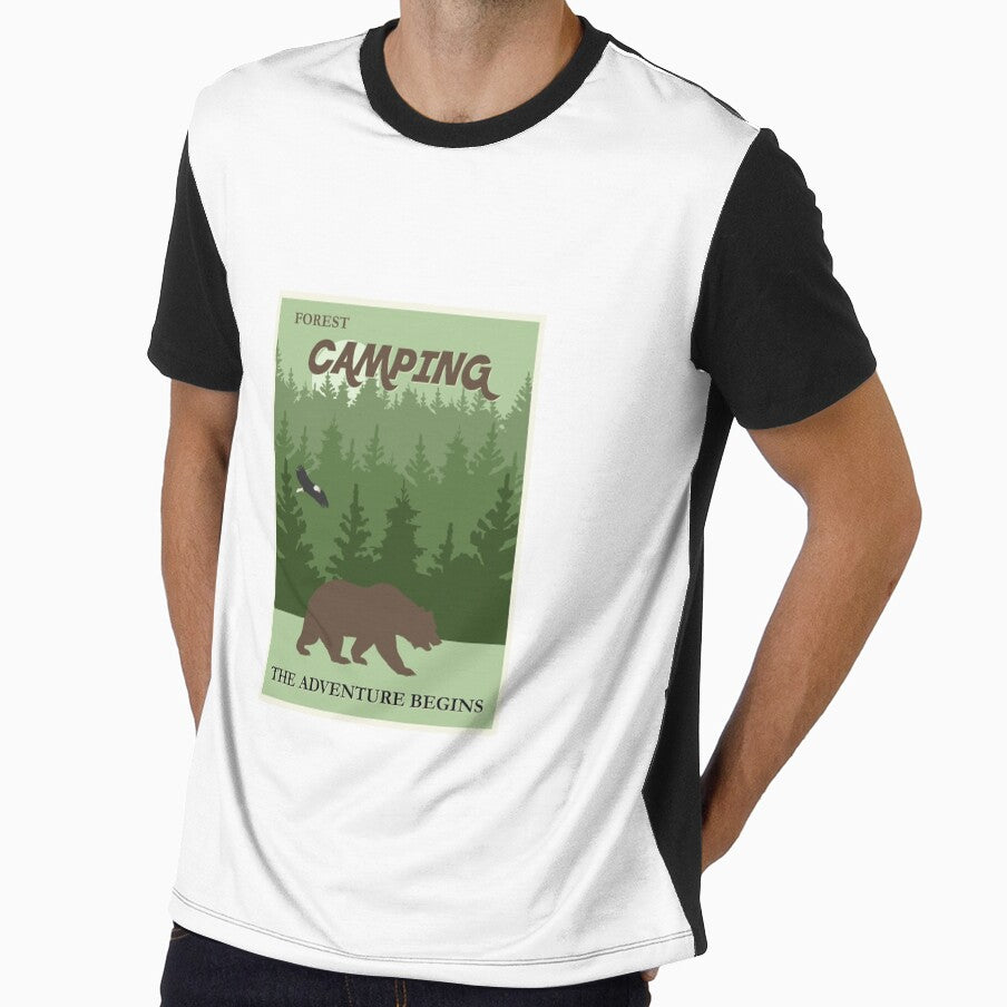 Forest Camping / bear ! vintage by Growwithme