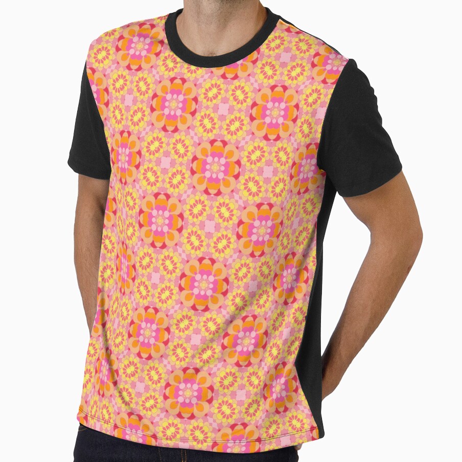 floral colorful flowers patterns seamless repeat pattern by Abrahamjrnd