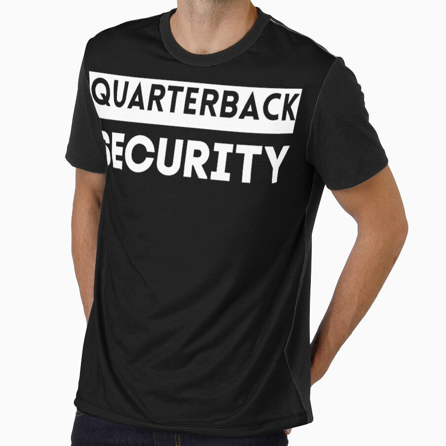 Football Offensive Line Lineman Quarterback Protection T-Shirt by spolayastore