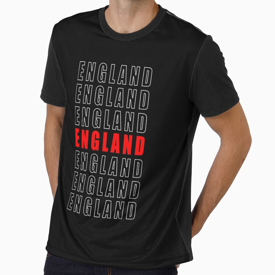 England Repeated Text by kayodeDesign