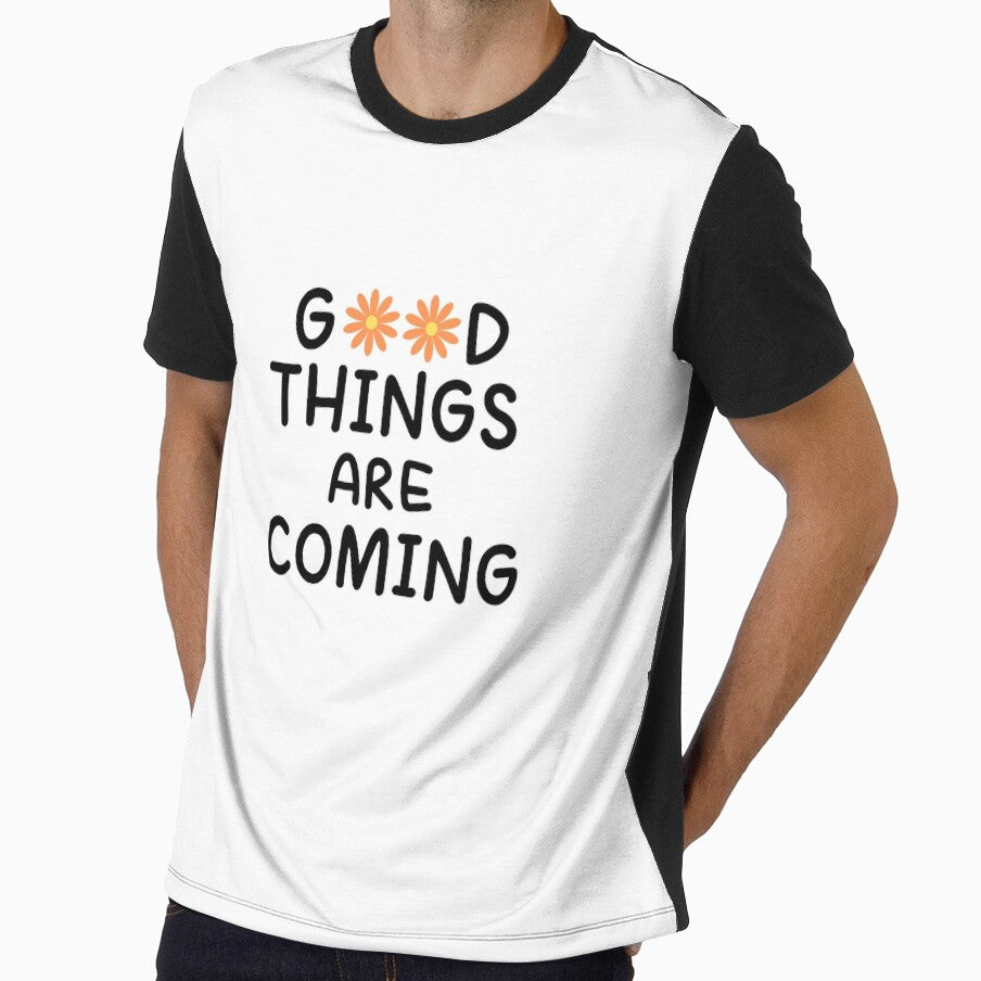 Vintage flowers motivation scriptures | Good things are coming by Fus-art94
