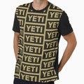Yeti cool outdoors camping box logo gold and black by Kludoman