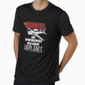 May Spontaneously Talk About Airplanes Pilot Warning Shirt by rturuytuyt