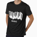 Music Lover Shirt, Cool Music T Shirt, Instrument Tee, Gift For Her, Music Notes, Piano Shirt, Music Teacher Gift by Vishal1313