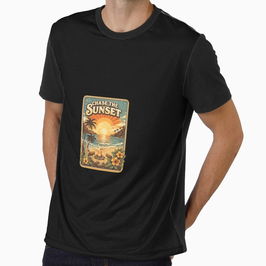 Chase The Sunset Retro Vintage Design by Urban daily essential