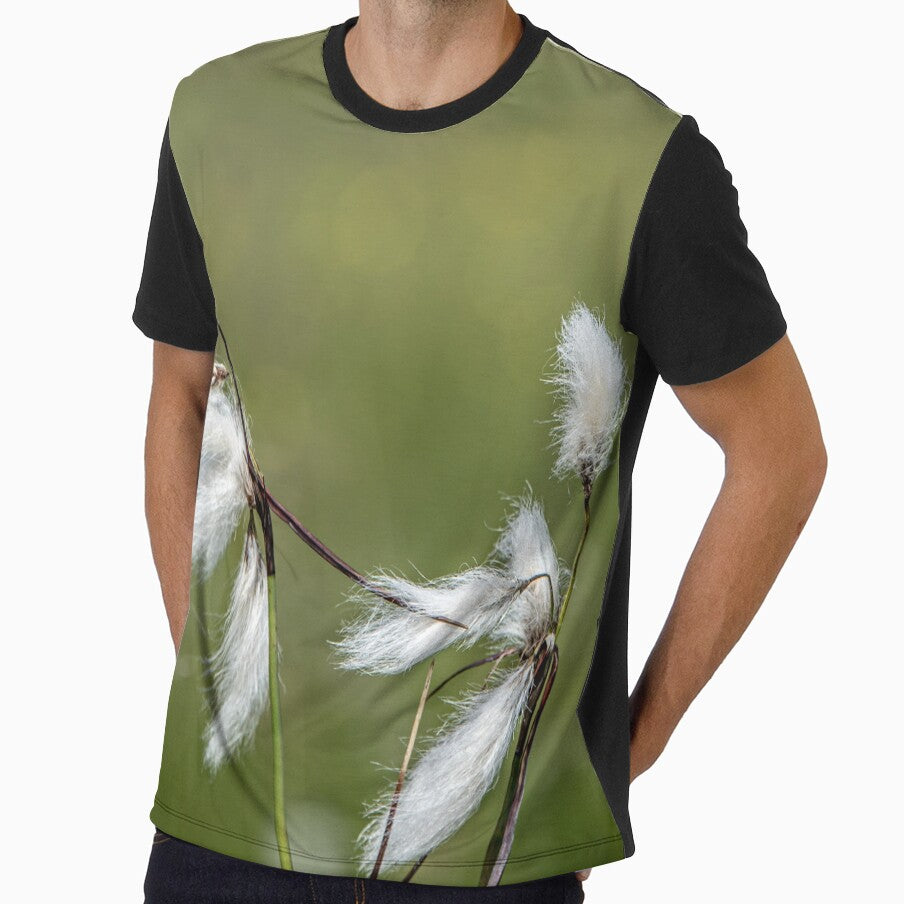 Delicate Cotton Grass in Summer Breeze by Kristvin Gudmundsson