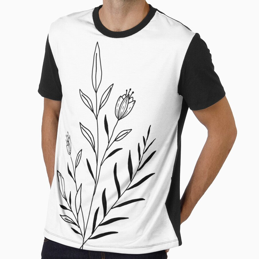 "minimal bohemian botanical plants wild plants" by tudoo