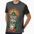 Mayan Totem with Golden Sun | Elysium Echoes Icon by Shift-Bloom