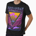 Vaporwave Paradise Palm Trees Space Dolphins Otaku Gift by VaporwaveAnime