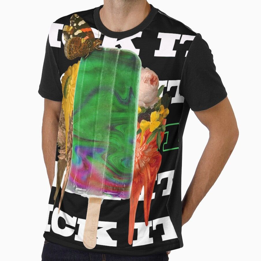 Streetwear Psychedelic Classic surrealism popsicle by katarsisworks