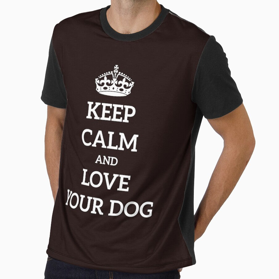Copy of Keep Calm Dog Love Keep calm crown by Naohiro