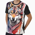 high quality wolf watercolor by RAILGUNWII