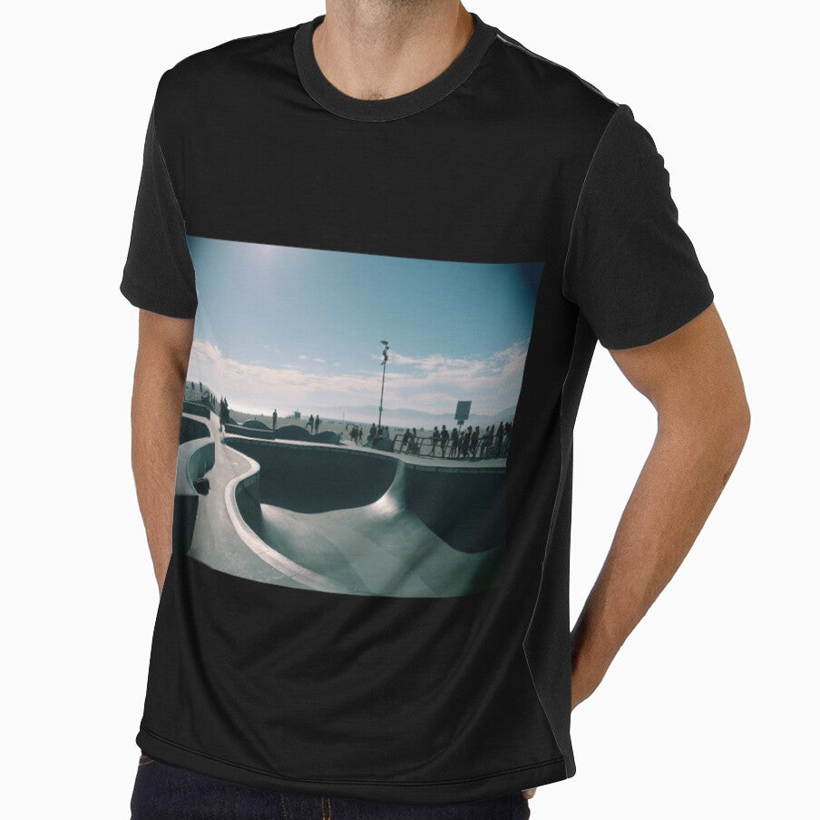Venice Skate Park 1 Premium T-Shirt by ximenagene