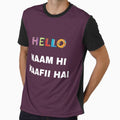 Naam Hi Kaafi Hai – Minimal Attitude Hindi T-Shirt | Premium Cotton by Easy Buy Store By Sanjay