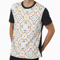 flowers pattern colorful floral seamless repeat by Abrahamjrnd