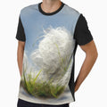 cotton balls on a windy field 2 by Mike Kiev art