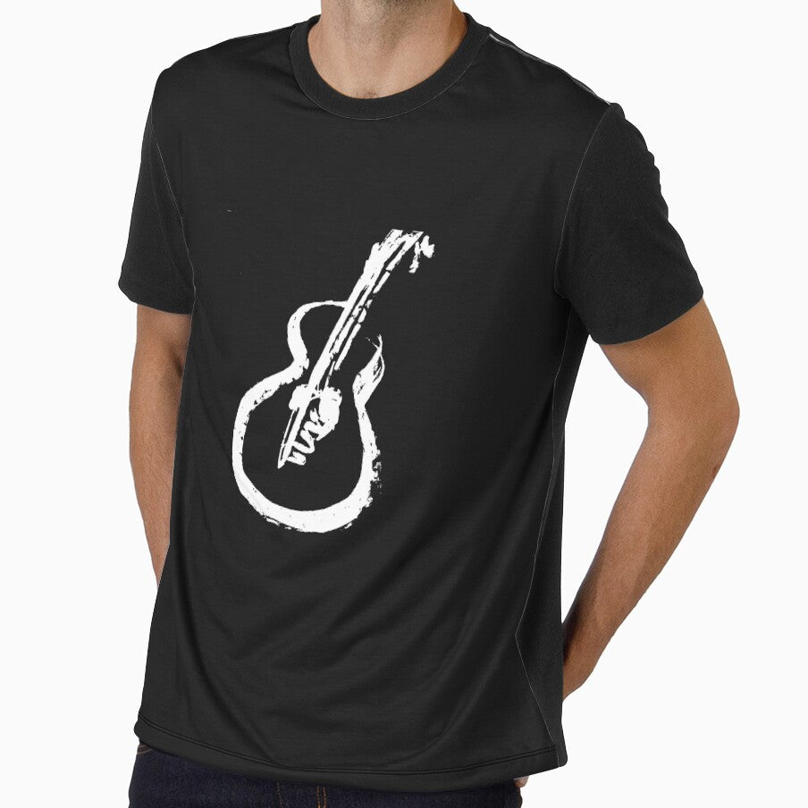 Guitar white by never-m