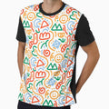 Colorful Playful Pattern Version 1 by Mozaic Clothes