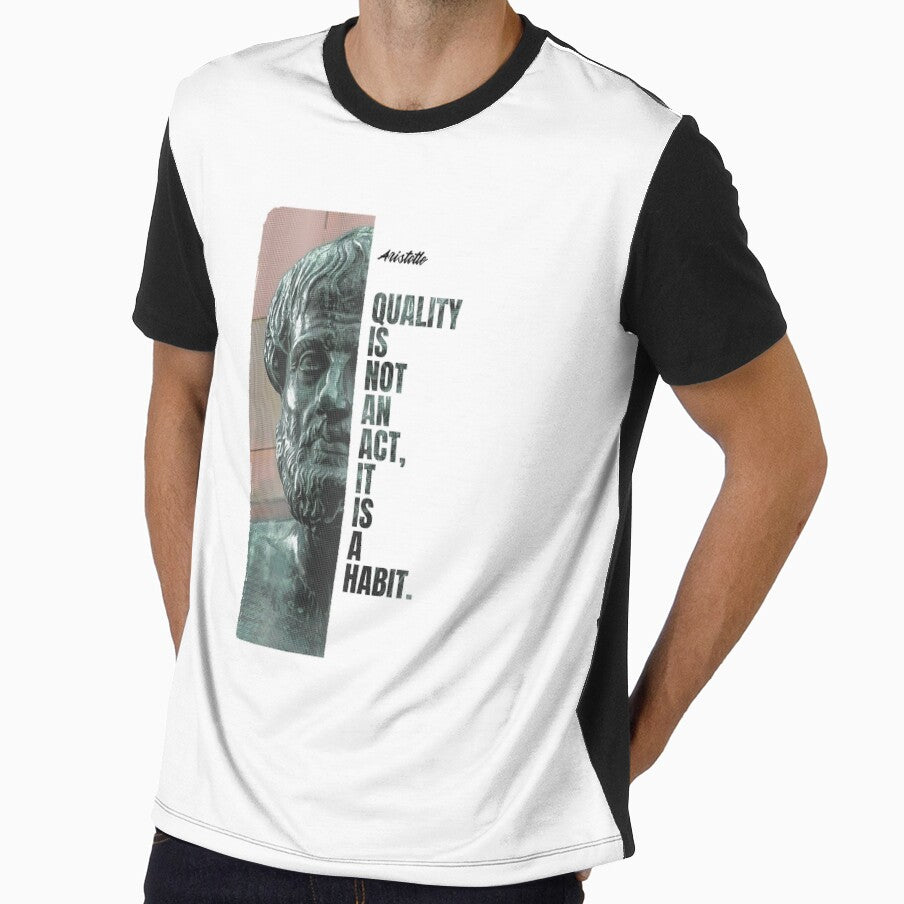 Quality Is Not An Act, Is Is A Habit - Aristotle Quote by RedQuality