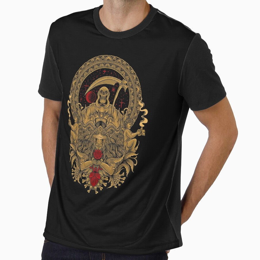 Santa muerte Death gothic cool by wilmerdaisy