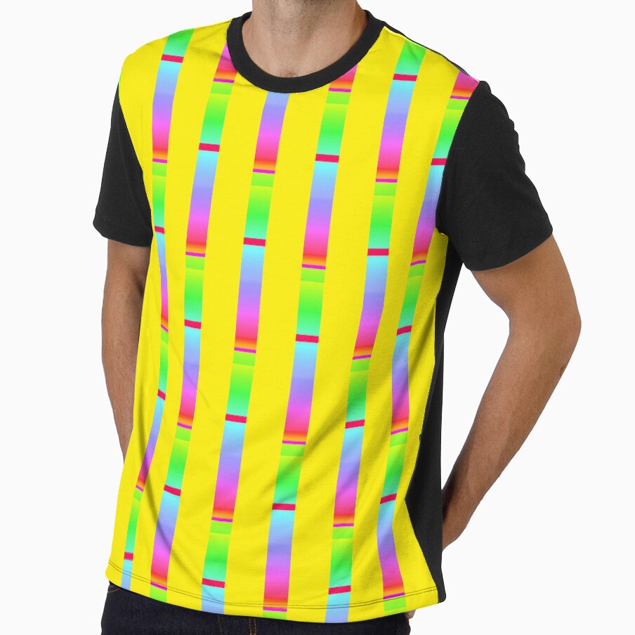 Bright yellow neon aesthetic | yellow colorful pattern by lausn