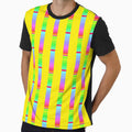 Bright yellow neon aesthetic | yellow colorful pattern by lausn