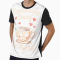 Emotionally Decaf But Trying – Cute Coffee Quote Premium Tri-Blend T-Shirt by KTY-NUSS