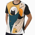 Abstract Geometrical Cats and Shapes by Poserbone