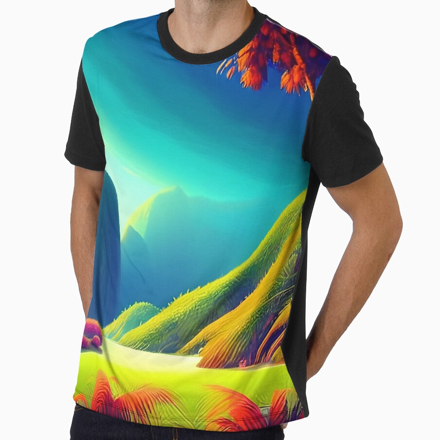 Colorful surreal landscapes scenery with vibrant colors 1 by vishalraifx