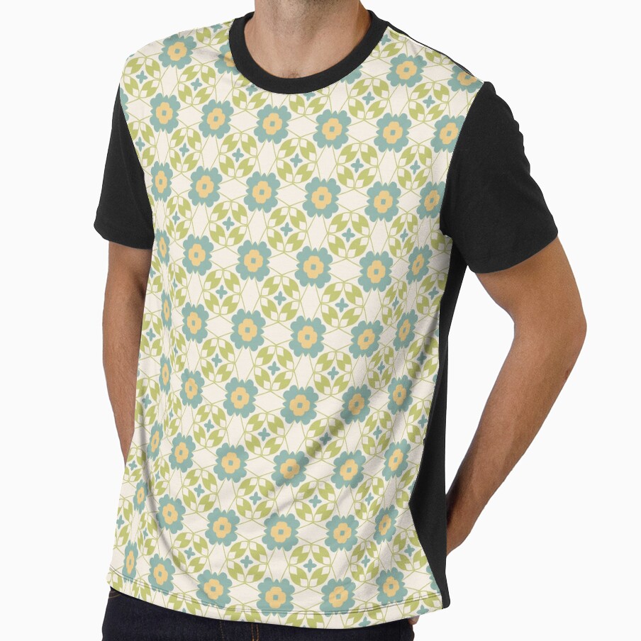 pattern abstract floral seamless colorful repeat by Abrahamjrnd