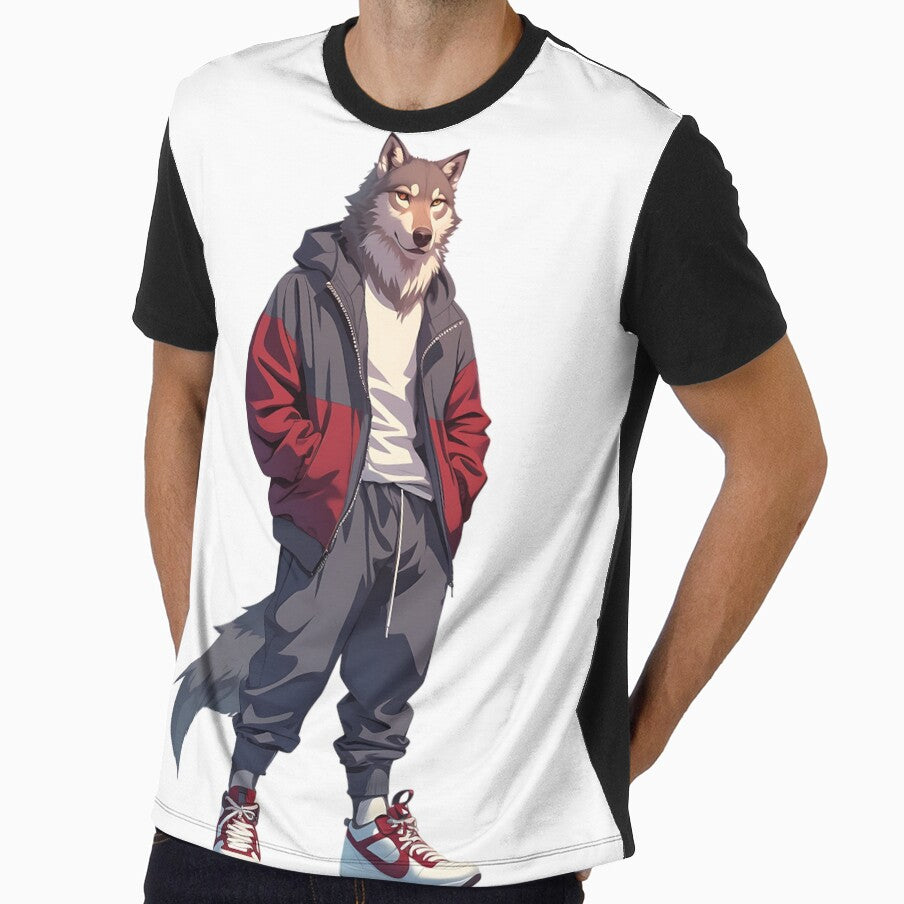 Streetwear Wolf Modern Vibe by bapupa