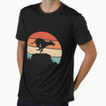 Retro Greyhound Dog Sunset by OlyvieArt