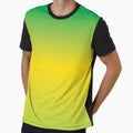 Minimalist Green and Yellow Ombre Gradient by BetweenForms