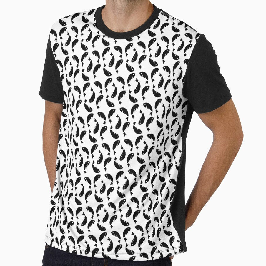 My brand fish pattern. Fish style. by ryboxxdesign