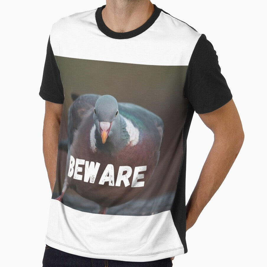 Beware funny pigeon gag gift by Latoyia