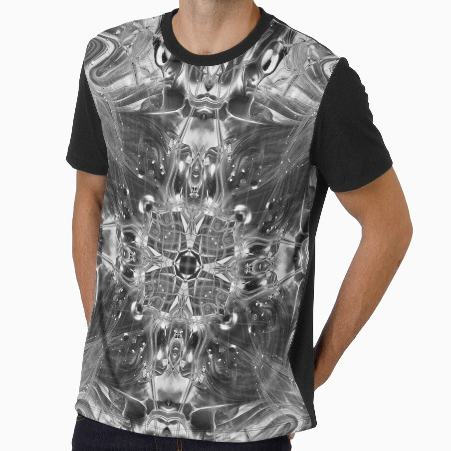 Symmetry in black and white III by Psilographics