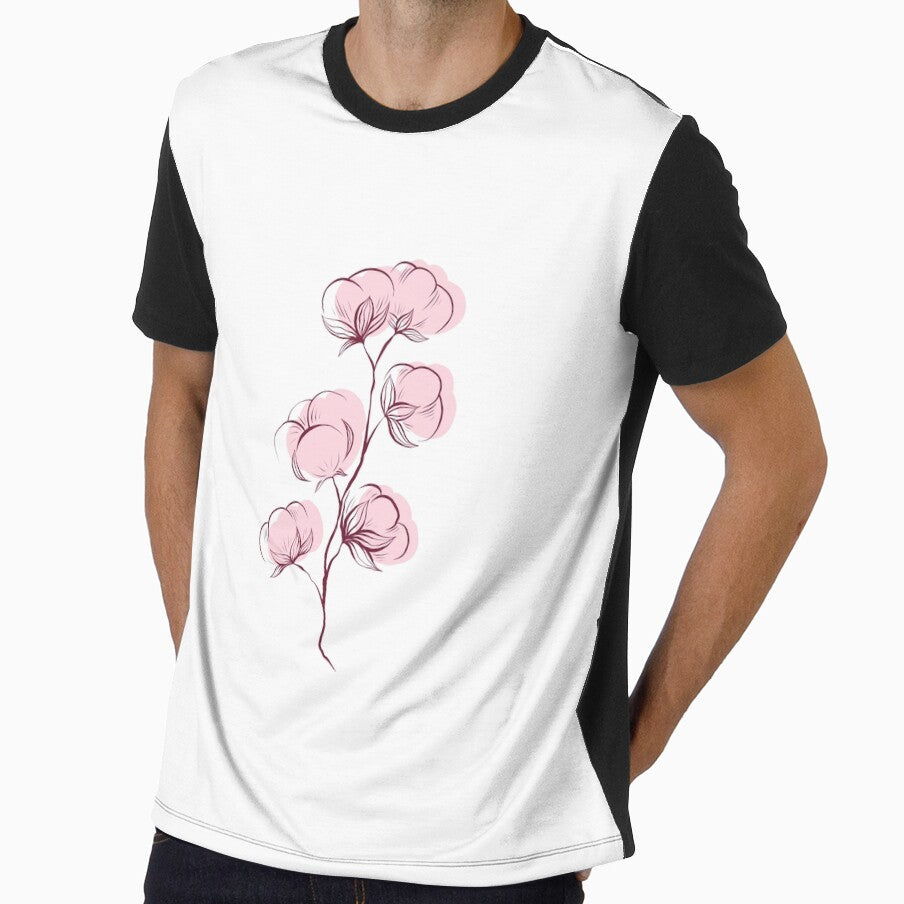 Sketch of cotton plant by Veleri