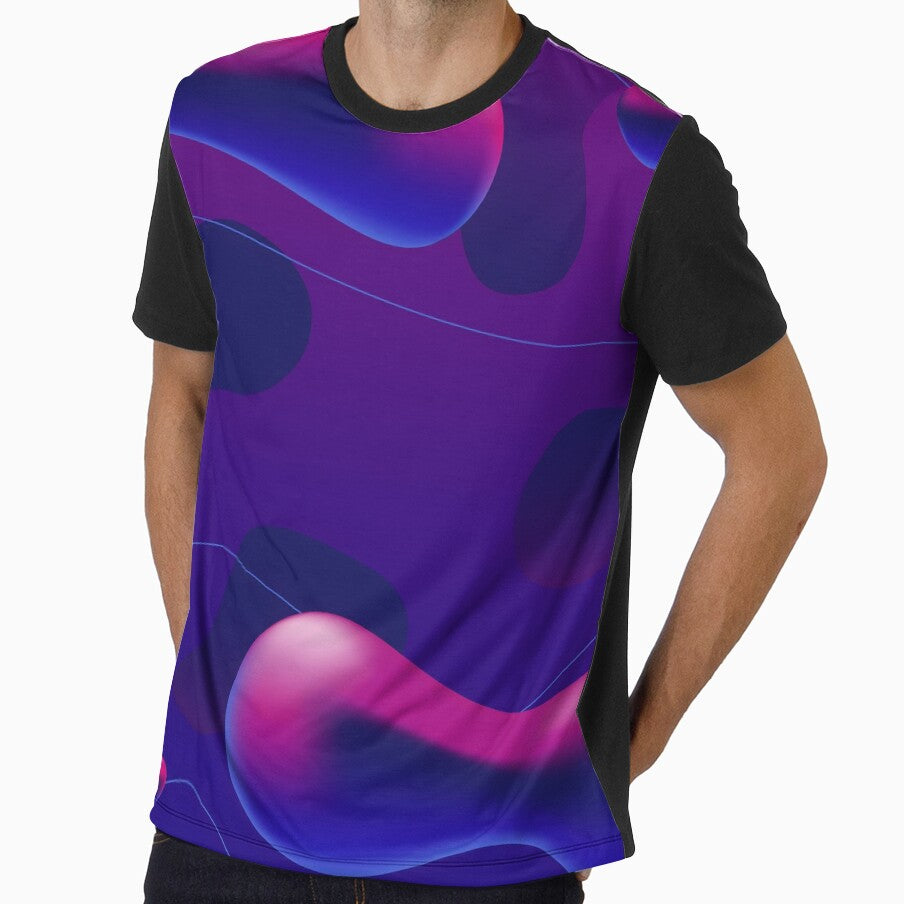 Gradient liquida abstract Texture 1000 by Prints Shoppe