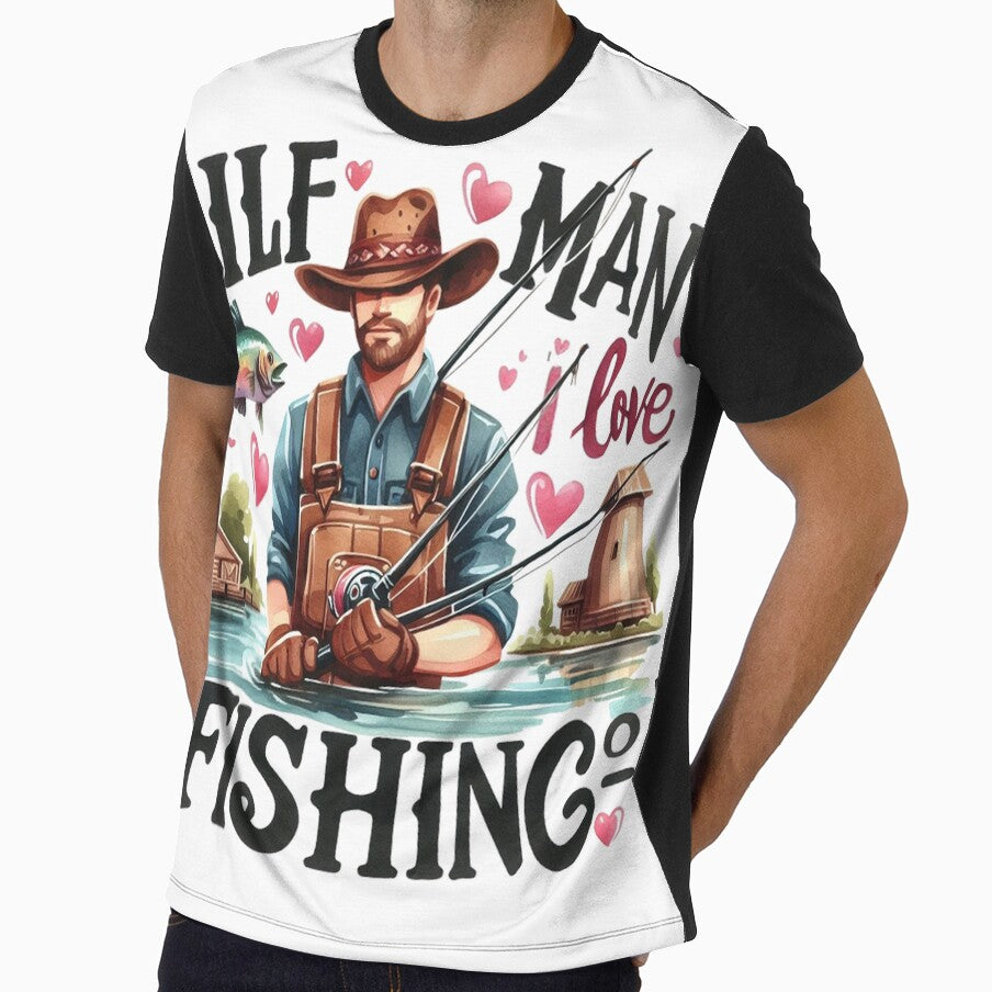 Funny Saying Man I Love Fishing by devonclemon
