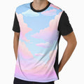 Pastel Cloud Fade Kawaii Art by Dyke Art