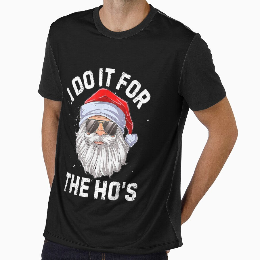 Do For Hos Funny Inappropriate Christmas Men Santa by olivee79
