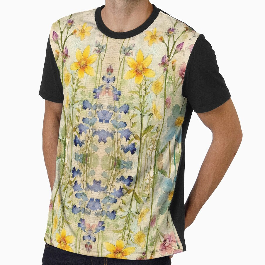 Vintage Wildflowers Tapestry by PBJArt