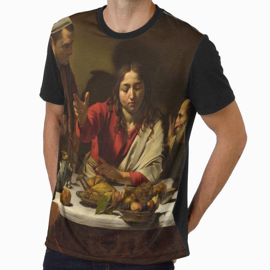Caravaggio's Supper at Emmaus by mosfunky