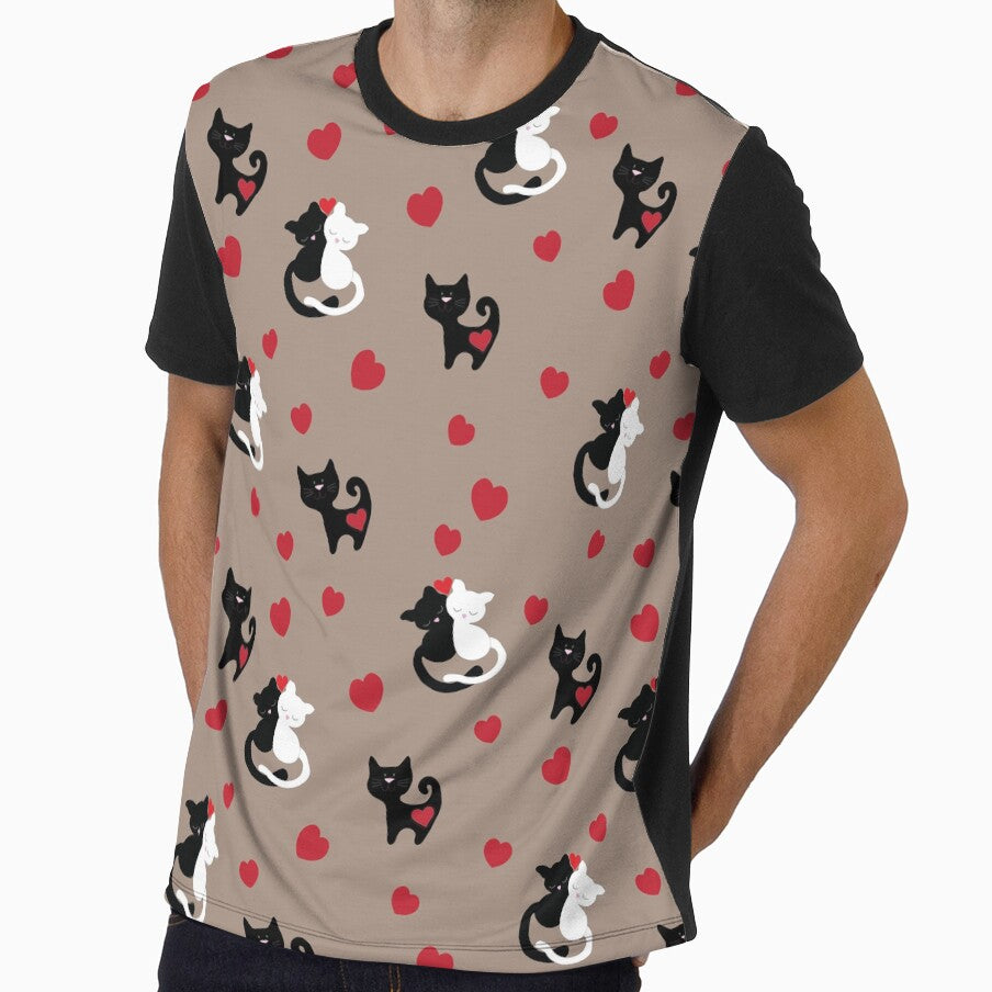 Cats with hearts by ChantalDesign