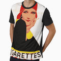 Vintage Cute Design Woman Cigarettes by shakmati