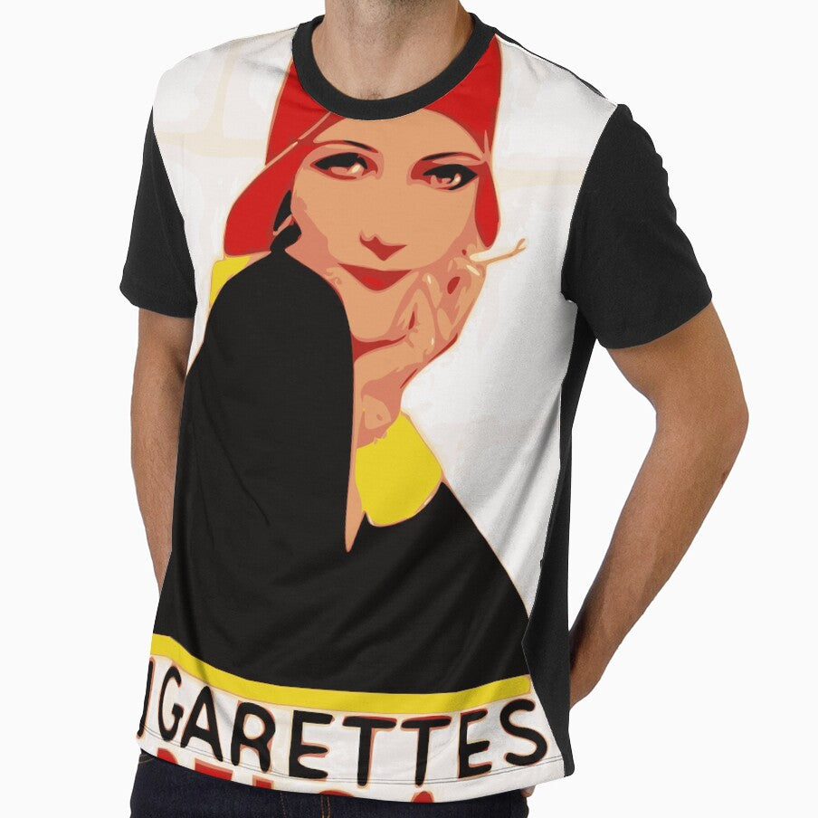 Vintage Cute Design Woman Cigarettes by shakmati