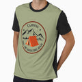 vintage camping adventure with tent by Growwithme