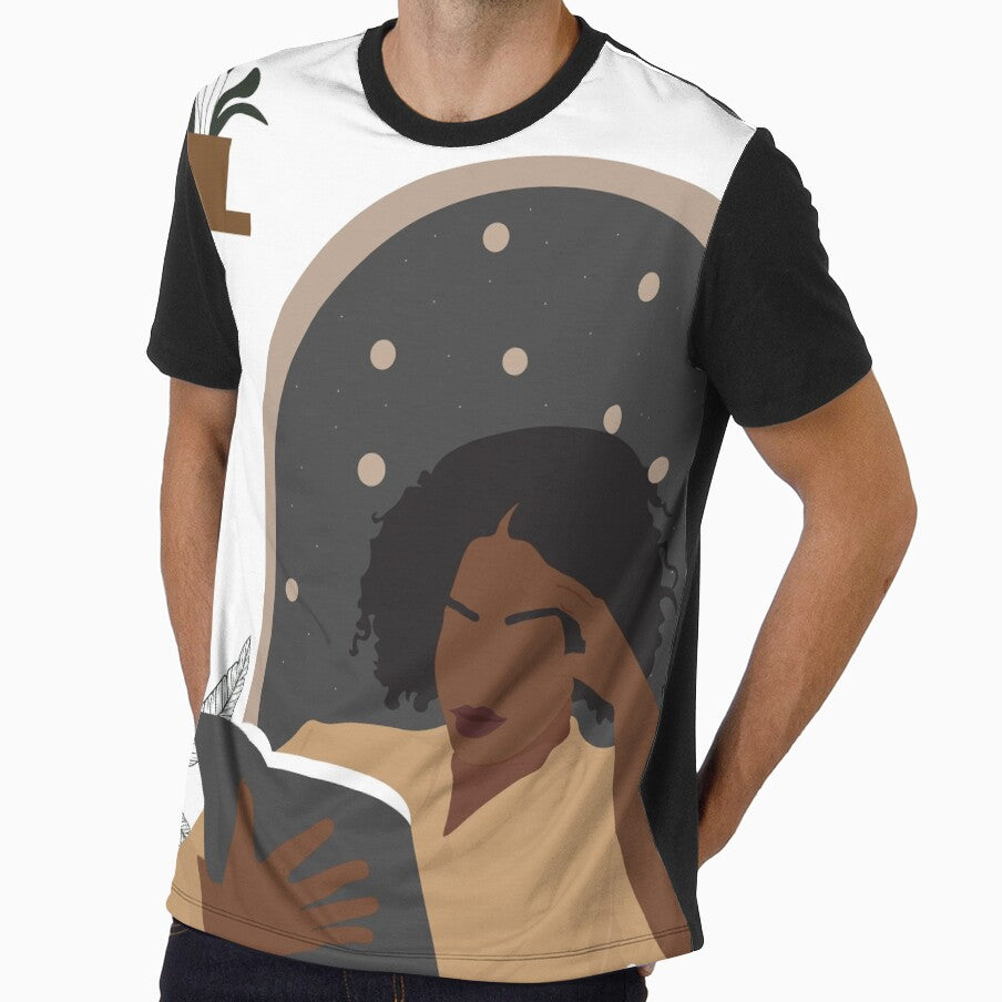 Faceless Minimal girl vector Portrait For Wall Art by SithCreation